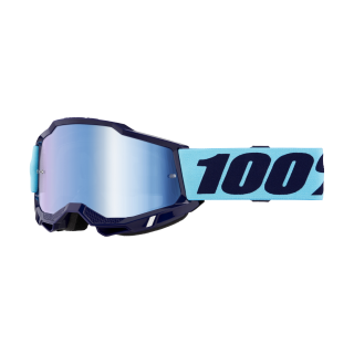 100% Motocross Goggle Accuri 2 Vaulter - Mirror Blue
