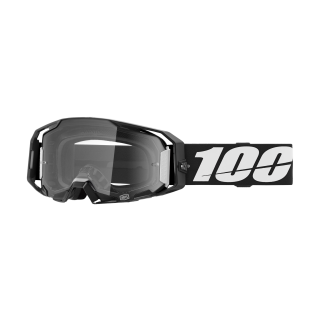 100% Motocross Goggle ARmatic Black - Clear