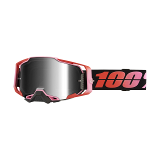 100% Motocross Goggle Armega Guerlin - Mirror Silver