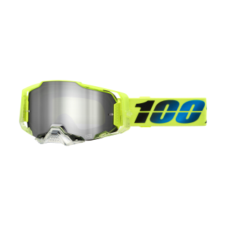 100% Motocross Goggle Armega Koropi - Mirror Silver Flash