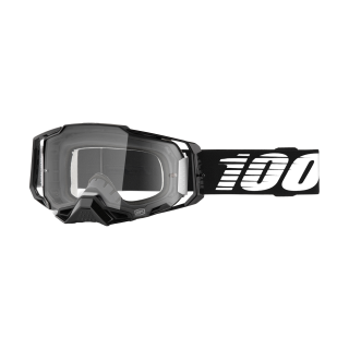 100% Motocross Goggle Armega SP22 Black - Clear