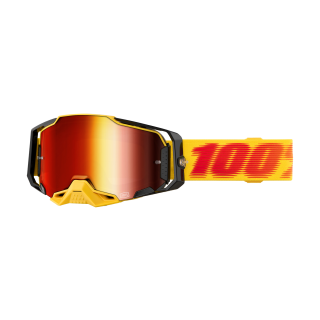 100% Motocross Goggle Armega Tetsu - Mirror Red