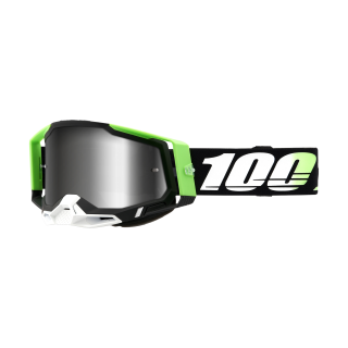 100% Motocross Goggle Racecraft 2 Kalkuta - Mirror Silver
