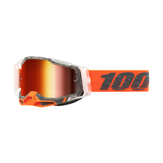 100% Motocross Goggle Racecraft 2 Schrute - Mirror Red