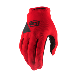 100% Youth Motocross Gloves Ridecamp - Red