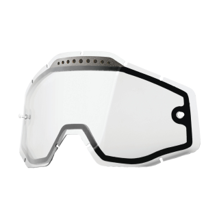 100% Lens RC1/AC1/ST1 - Dual Vented Clear