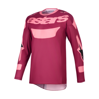 Alpinestars Motocross Jersey 2026 Racer Riway - Dark Red / Coral