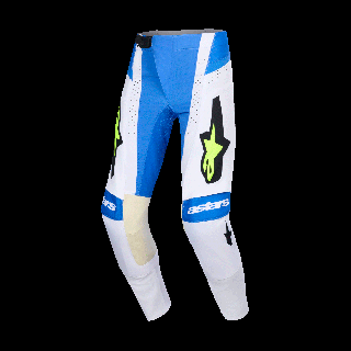 Alpinestars Motocross Pants 2026 Techstar Knif - Ucla / Blue / Black / Fluo Yellow