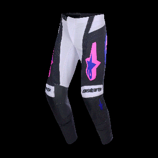 Alpinestars Motocross Pants 2026 Techstar Knif - Black / Light Grey / Purple