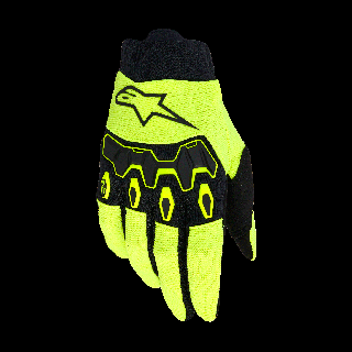 Alpinestars Motocross Gloves 2026 Full Bore V2 - Fluo Yellow / Black