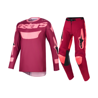 Alpinestars Motocross Gear 2026 Racer Riway - Dark Red / Coral