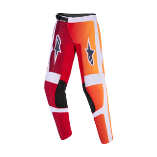 Alpinestars Youth Motocross Pants 2026 Fluid Portl - Red / Light Grey / Dark Grey