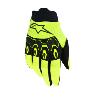 Alpinestars Youth Motocross Gloves 2026 Full Bore V2 - Fluo Yellow / Black