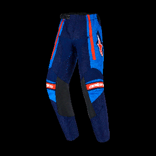 Alpinestars Mini Motocross Pants 2026 Racer Nomur - Dark Navy / Orange / Ucla / Blue