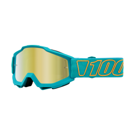 100% Motocross Goggle Accuri 1 Galak - Mirror Gold