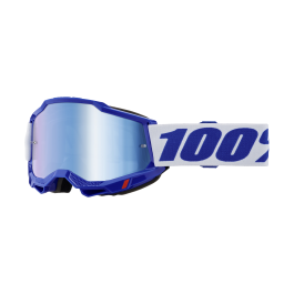 100% Motocross Goggle Accuri 2 Blue - Mirror Blue