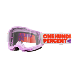 100% Motocross Goggle Accuri 2 Hundreds - Clear