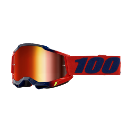 100% Motocross Goggle Accuri 2 Kearny - Mirror Red