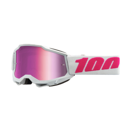 100% Motocross Goggle Accuri 2 Keetz - Mirror Pink