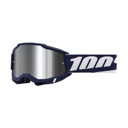 100% Motocross Goggle Accuri 2 Mifflin - Mirror Silver Flash