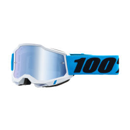 100% Motocross Goggle Accuri 2 Novel - Mirror Blue