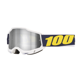 100% Motocross Goggle Accuri 2 Torc - Mirror Silver