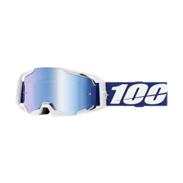 100% Motocross Goggle ARmatic Blue - Mirror Blue