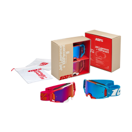 100% Motocross Goggle ARmatic Donut Jett Lawrence - Mirror Multi - 2 Pcs