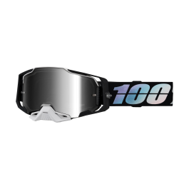 100% Motocross Goggle Armega Krisp - Mirror Silver