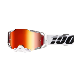 100% Motocross Goggle Armega Lightsaber - Mirror Red