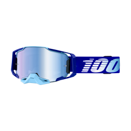 100% Motocross Goggle Armega Royal - Mirror Blue