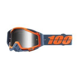 100% Motocross Goggle Racecraft 1 Kilroy - Mirror Silver Flash