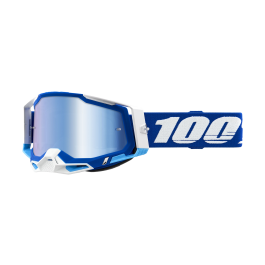 100% Motocross Goggle Racecraft 2 Blue - Mirror Blue