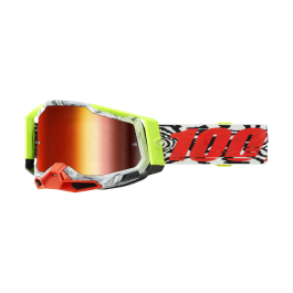 100% Motocross Goggle Racecraft 2 Engal - Mirror Red