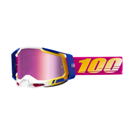 100% Motocross Goggle Racecraft 2 Mission - Mirror Pink