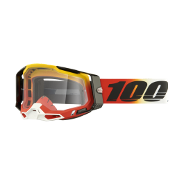 100% Motocross Goggle Racecraft 2 Ogusto - Clear