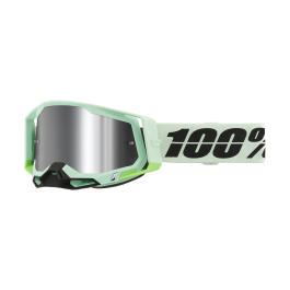 100% Motocross Goggle Racecraft 2 Palomar - Mirror Silver Flash