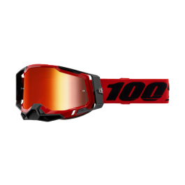 100% Motocross Goggle Racecraft 2 Red - Mirror Red