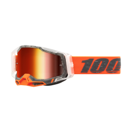 100% Motocross Goggle Racecraft 2 Schrute - Mirror Red