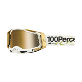 100% Motocross Goggle Racecraft 2 Succession - Mirror True Gold