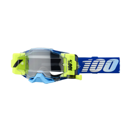 100% Motocross Goggle Roll-Off Armega Forecast Royal - Clear