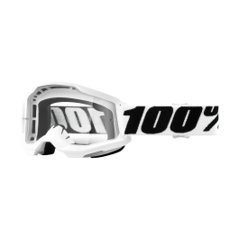 100% Motocross Goggle Strata 2 Everest - Clear