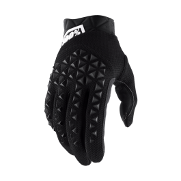 100% Motocross Gloves Airmatic CE - Black