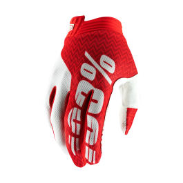 100% Motocross Gloves iTrack - Red / White