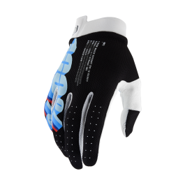 100% Motocross Gloves iTrack System - Black