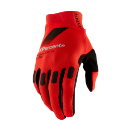 100% Motocross Gloves Ridefit - Red