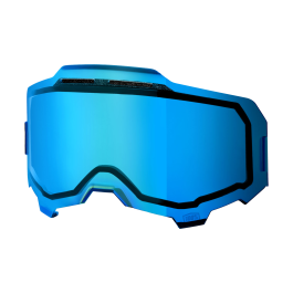 100% Lens ARMEGA / ARMATIC - Injected Dual Vented Mirror Blue