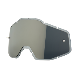 100% Lens RC1/AC1/ST1 - Injected Mirror Silver / Smoke