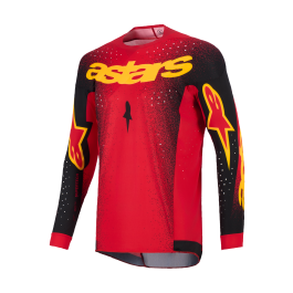 Alpinestars Motocross Jersey 2026 Supertech Scenz - Red / Black / Yellow