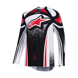 Alpinestars Motocross Jersey 2026 Techstar Nomur - Black / White / Red